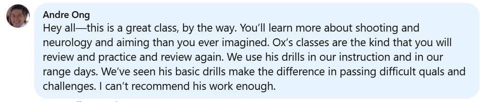 fb comment andre ong red dot mastery live testimonial